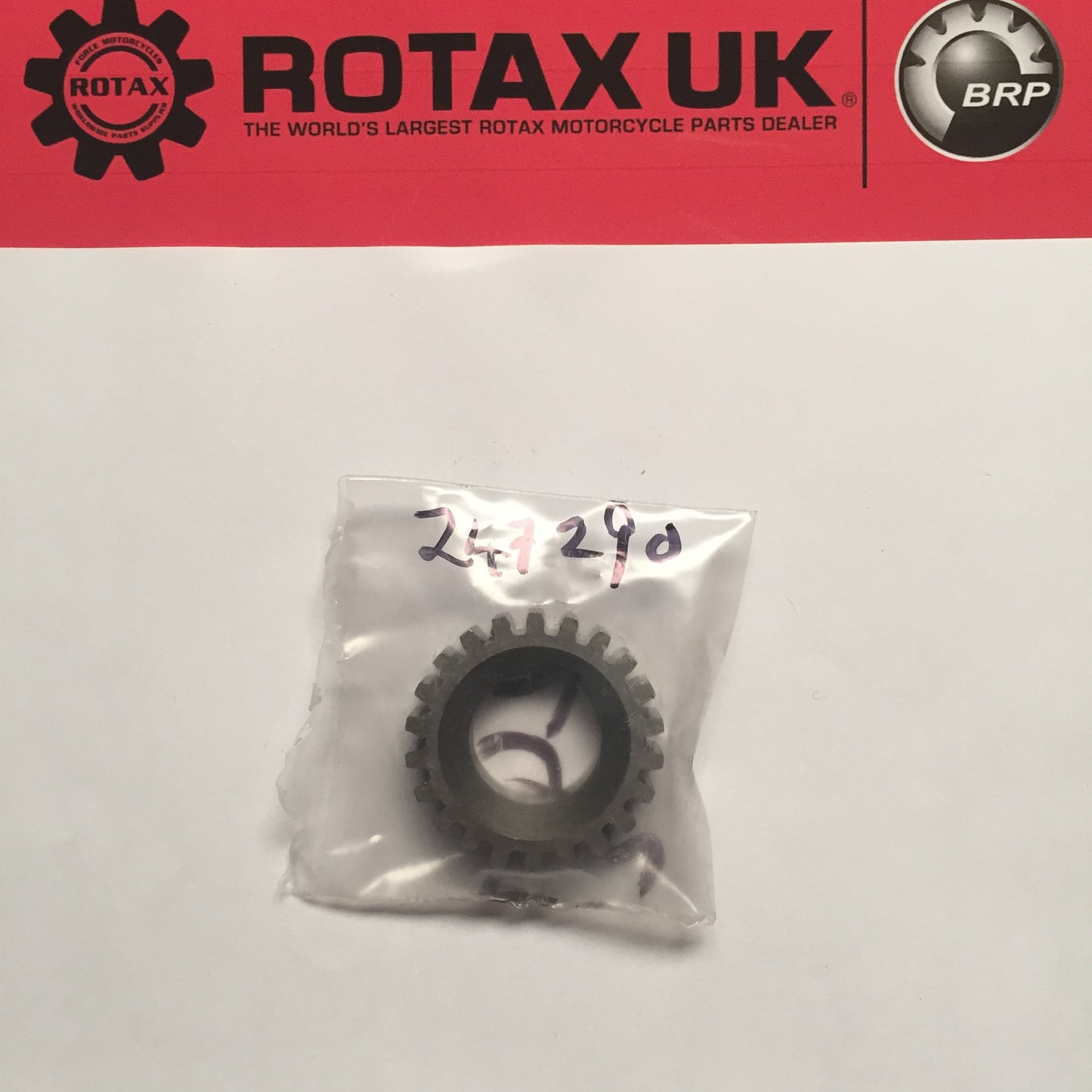 247290 - Drive Gear for Disc Valve for engine types: 194, 240, 242, 244, 256, 280, 281, 282.