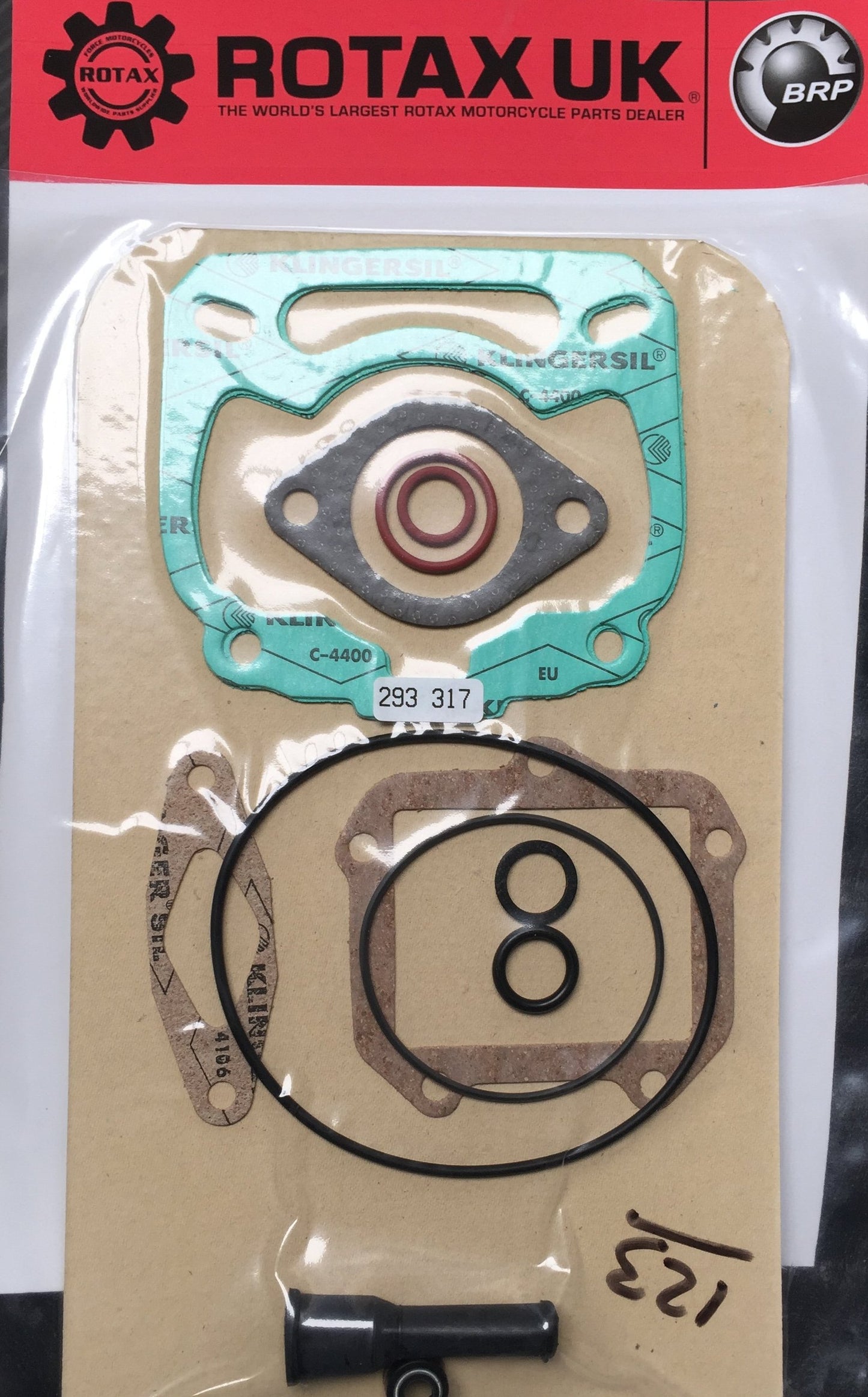 293317 - Gasket Set rotax for engine types: 123.