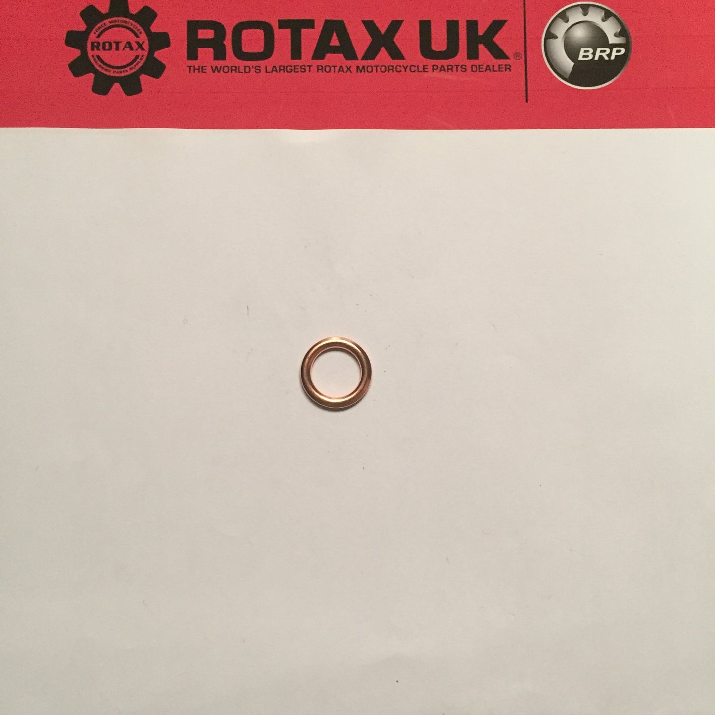 250010 - Gasket Ring - C12x18mm for engine types: 275, 348, 504, 560, 604, 605, 677, 912, 913, 914.