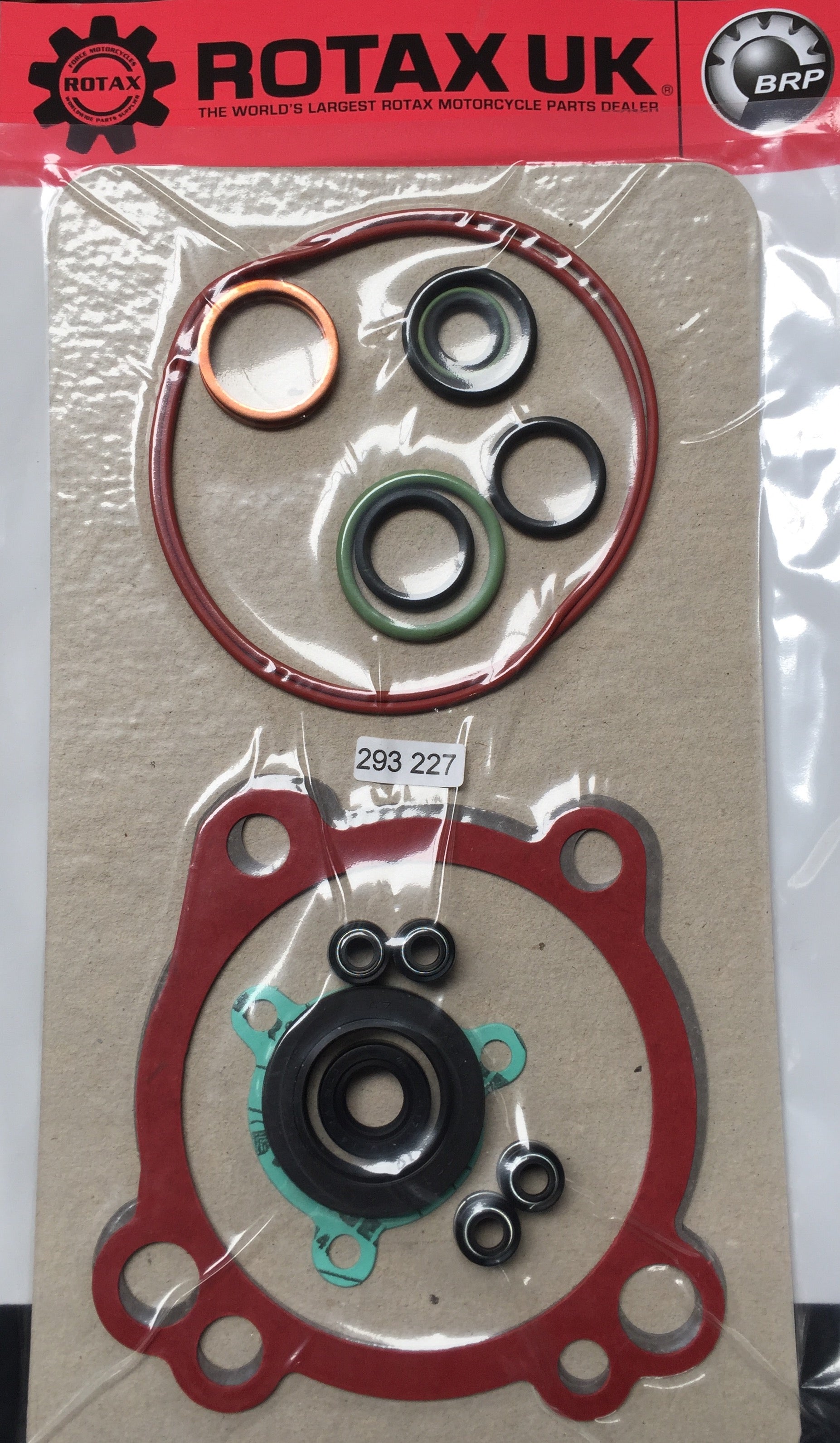 293227 - Gasket Set Top for engine types: 348, 604, 504E rotax