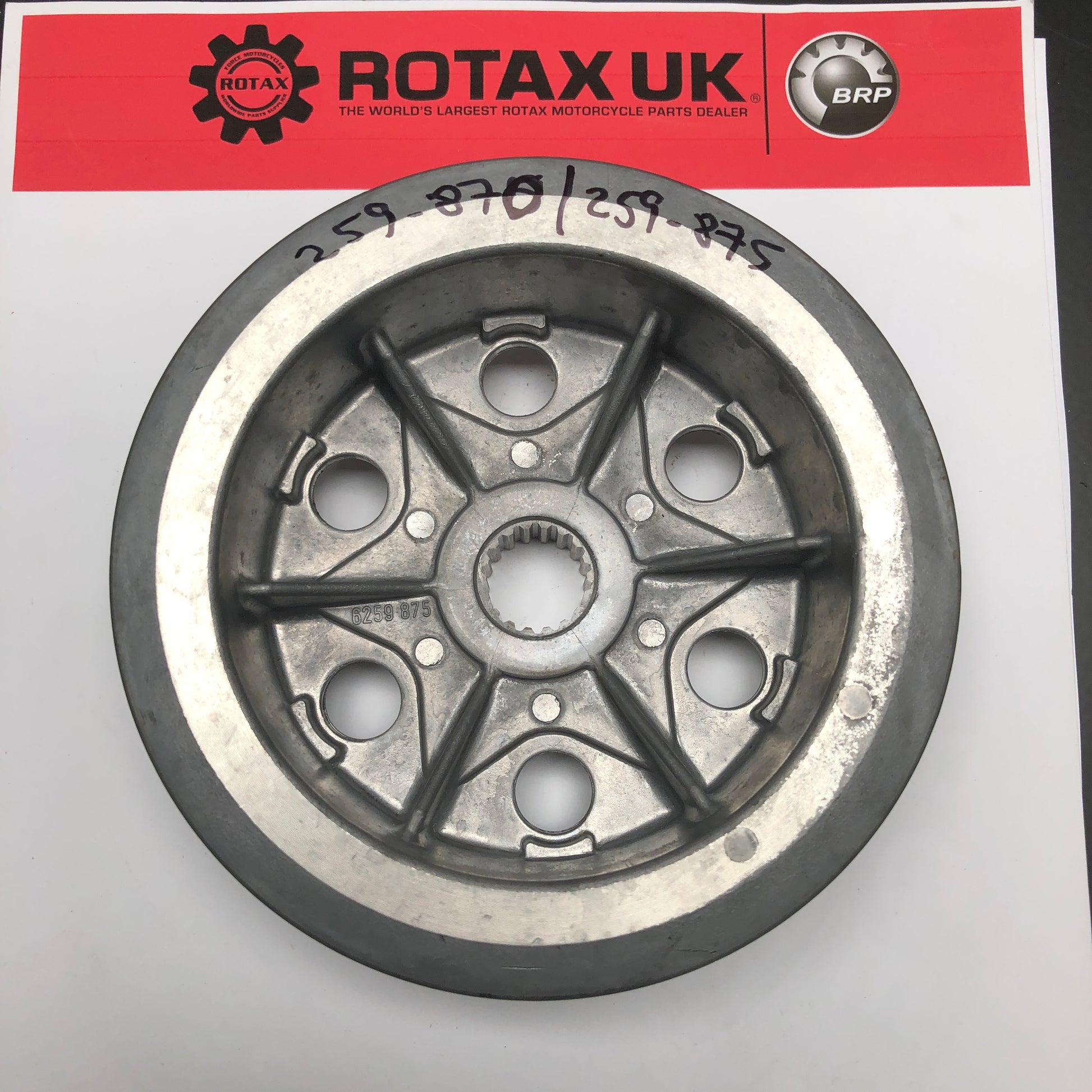 259870 / 259875 - Clutch Hub - Early 55mm Rear Flange for engine types: 504, 560.