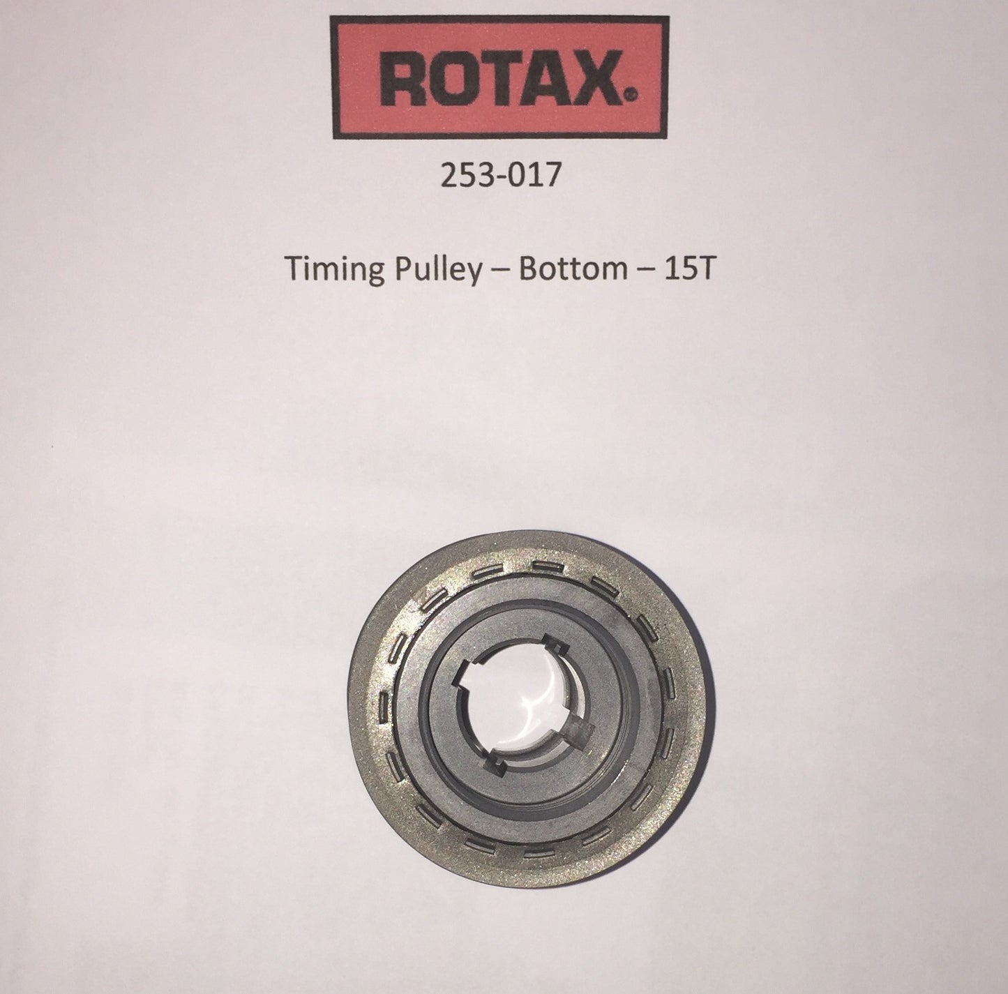 253-017 - Timing Pulley - Bottom - 15T