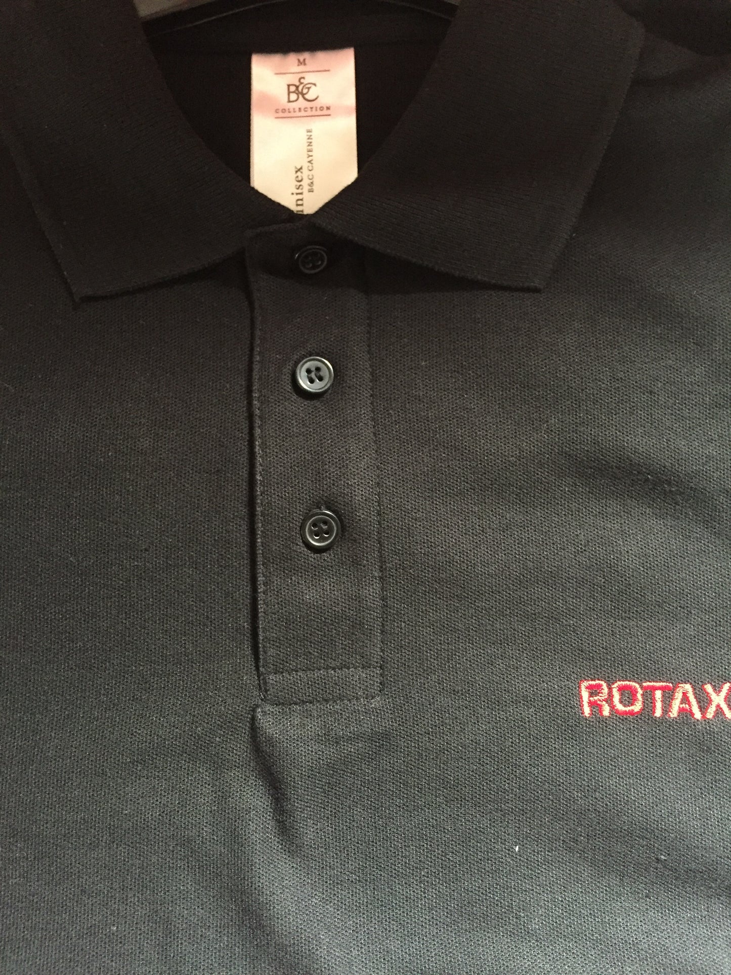Rotax Polo T-Shirt - Black